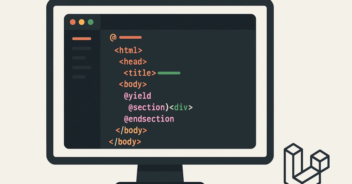Laravel Blade Tutorial for Beginners (2025) | Full Guide with Examples – cover image