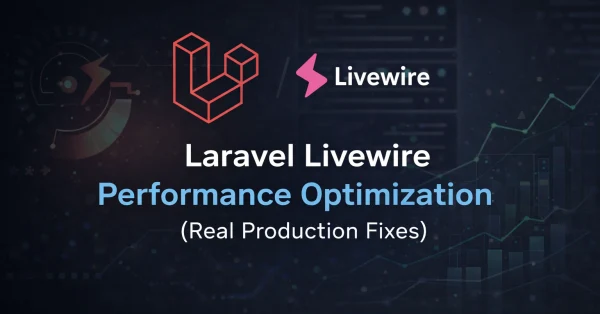 Laravel Livewire Performance Optimization (Real Production Fixes) – Featured image