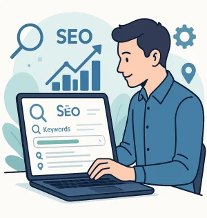 SEO Strategies for Small Businesses: 10 Easy Ways to Rank Higher in 2025 – Featured image