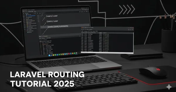 Laravel Routing Tutorial for Beginners (2025) – Complete Step-by-Step Guide – Featured image